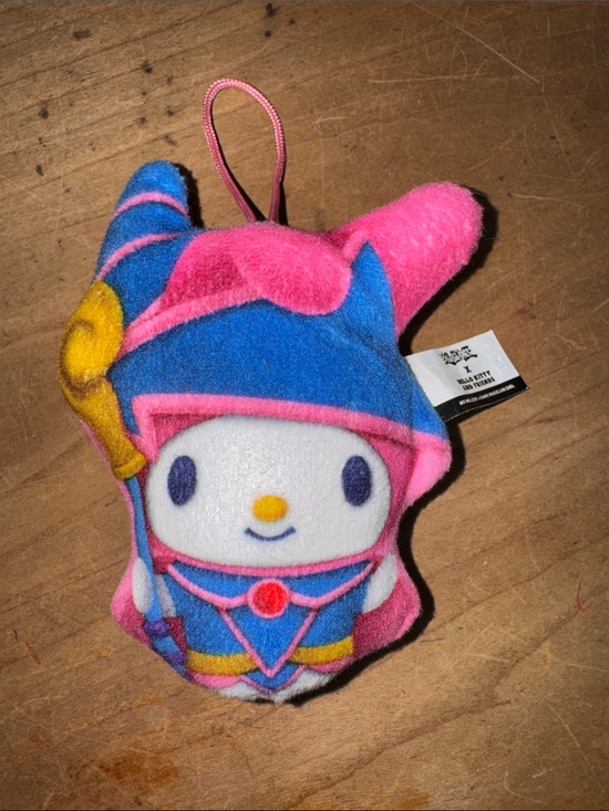 Sanrio / McDonalds Other - Sanrio My Melody Plush Keychain - Pink, Blue & Yellow
